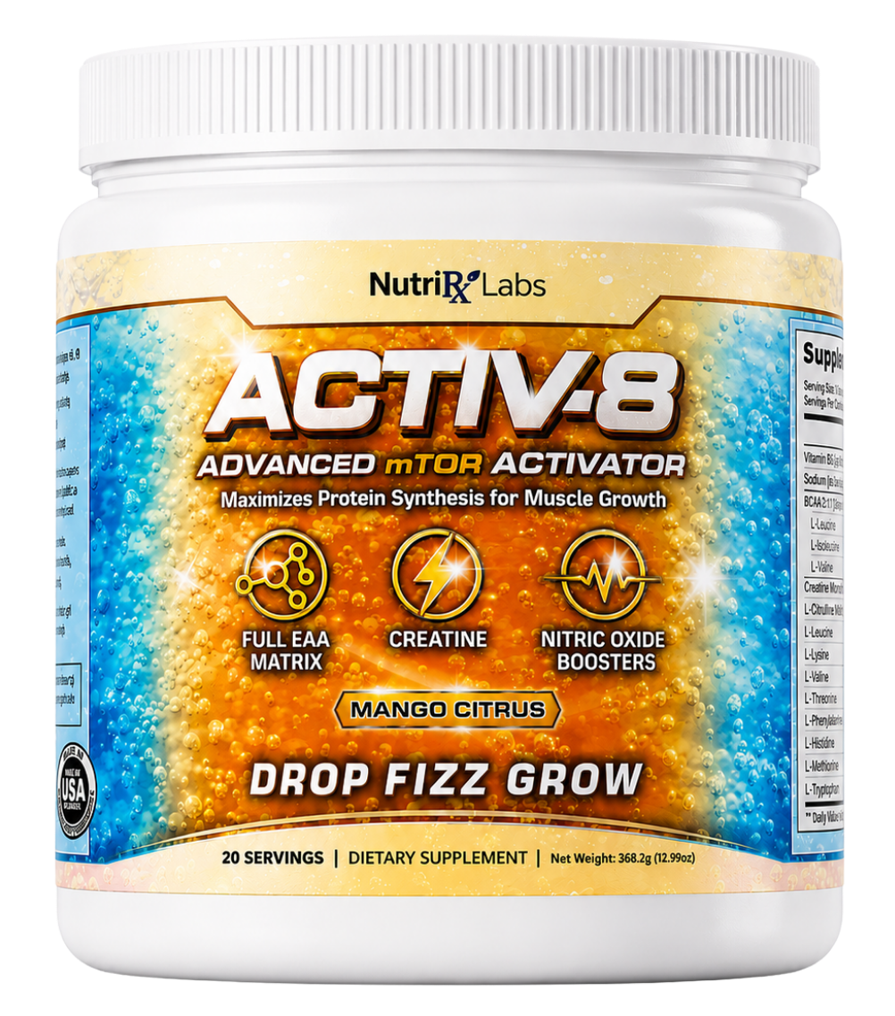 ACTIV-8— The Advanced mTOR Activator That's Better Than BCAA